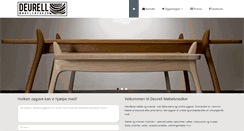 Desktop Screenshot of deurell.dk