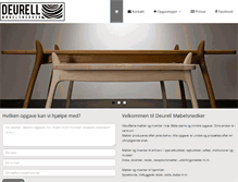 Tablet Screenshot of deurell.dk